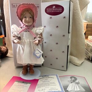 Ashton-Drake 'Carrie' Little house on the prairie porcelain doll